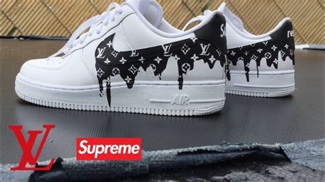 Supreme Louis Vuitton Drip Air Force Ones The Art Of Mike Mignola