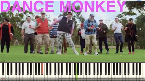 Dance Monkey Tones And I Piano Tutorial Instrumental Cover Youtube