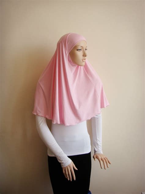 Transformer Hijab Niqab Transformerlight Pink Niqab Etsy