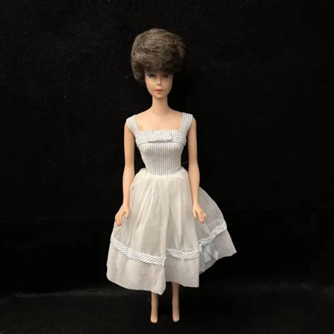 Vintage Mattel Doll Midge Barbie Brunette Bubble Cut Straight Leg Picclick