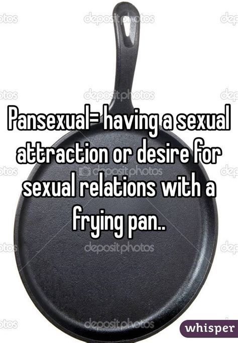 Sexually Attracted To Pans Pansexuality Pansexual Know Your Meme