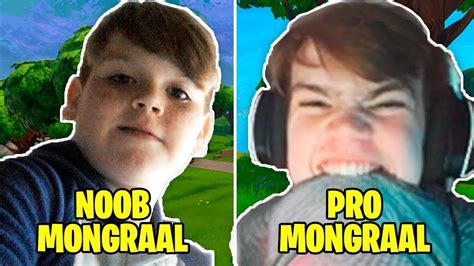 Mongraal Noob Vs Pro Mongraal Youtube