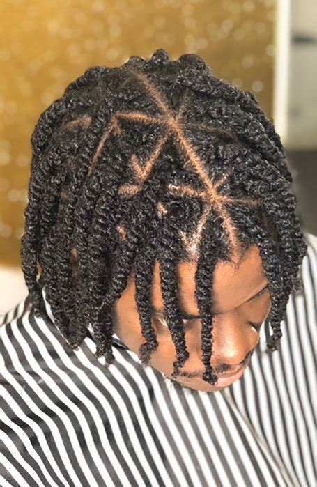 The hair is scissor cut nice and neat and will allow for growing the hair out even longer. 12 Cool Hair Twist Hairstyles for Men in 2020 - The Trend ...