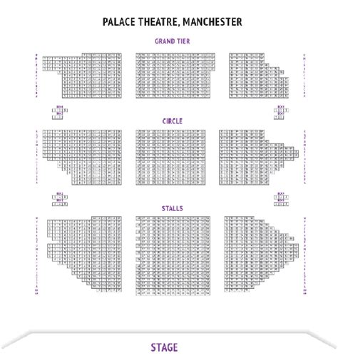 Palace Theatre Manchester Seating Plan Palace Theatre Manchester