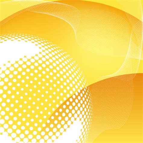 Yellow Abstract Background Vector At Collection Of