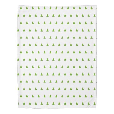 Decorative Christmas Pine Tree Design Duvet Cover Duvet