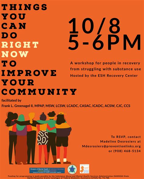 Things You Can Do Right Now To Improve Your Community Workshop New