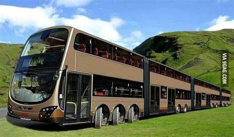 Biggest Bus In The World 9gag