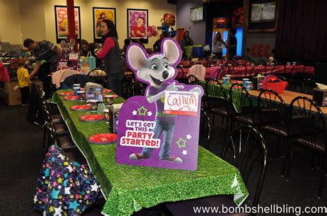 Chuck E Cheese Birthday Party