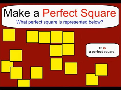 Perfect Squares Youtube