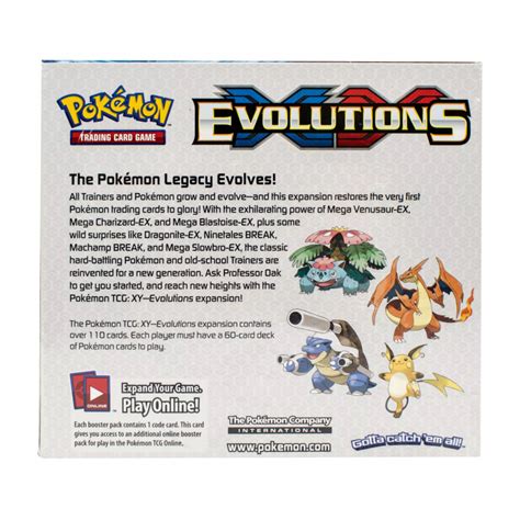 Original deutsch pokemon evolutions xy display 36x booster box. Pokemon XY Evolutions Booster Box, 36/Pack