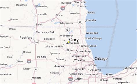 Cary Weather Station Record Historical Weather For Cary Illinois