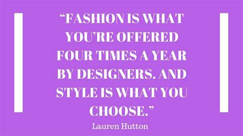 100 Of The Best Inspiring Fashion Quotes