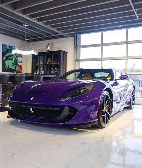 Purple 812 With Yellow Interior 👀⁣ ⁣ By Chitownexotics⁣ •