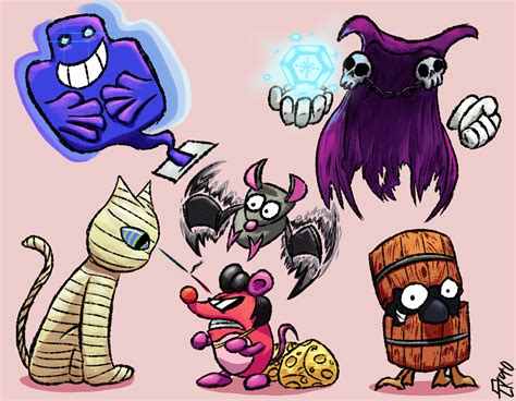 Some Mother 3 Enemies Rearthbound