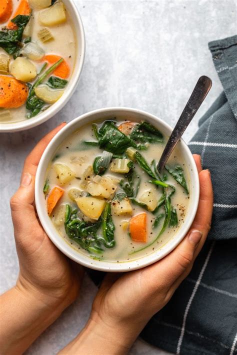 Cozypotatospinachsoupveganinstantpotfrommybowl 9 From My Bowl