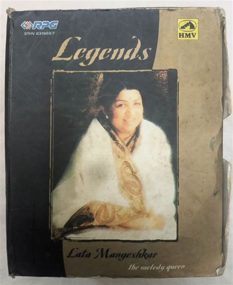 Legends Lata Mangeshkar The Melody Queen Vol 1 To 5 Hindi Film Song Audio Cassette Tamil Audio