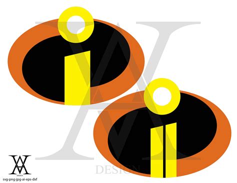 The Incredibles Logo Vector Instant Download Etsy