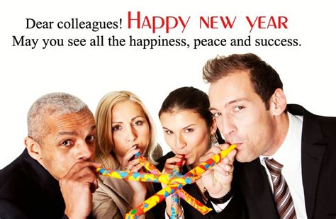 Happy New Year Wishes To Boss Colleagues And Employees