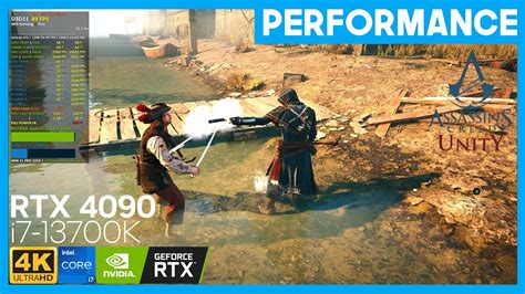 Assassin S Creed Unity K Performance Ultra High Settings Rtx