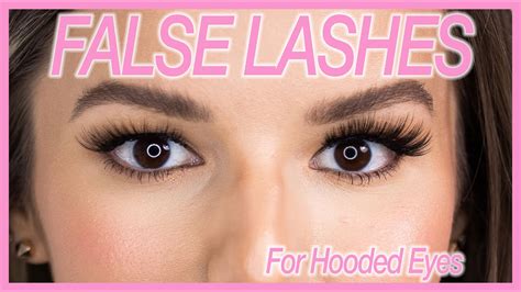 How To Select False Lashes For Hooded Eyes Youtube
