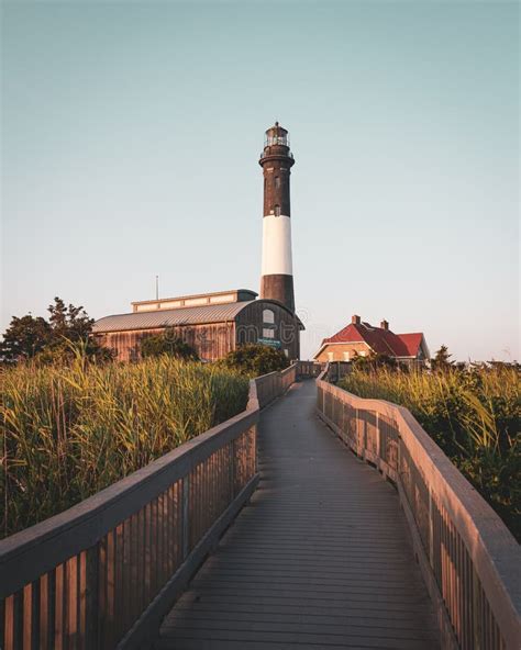 Fire Island Lighthouse At Fire Island National Seashore Long Island