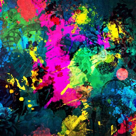 Paint Splash Wallpapers Wallpapers Com