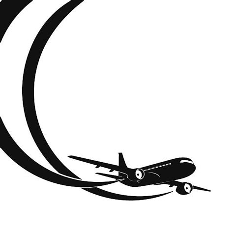 Best Airplane Silhouettes Illustrations Royalty Free Vector Graphics