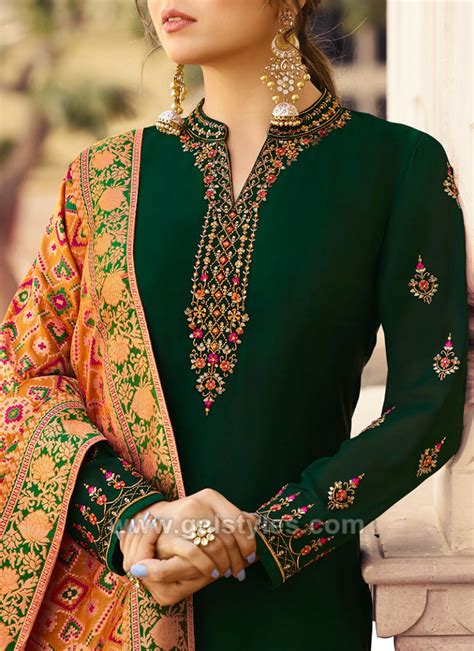 New Indian Churidar Suits Latest Designs Collection 2020 2021