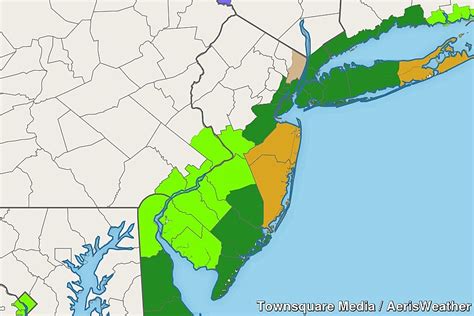 Saturday Storm Update Wind Coastal Flood Risk Continues For Nj