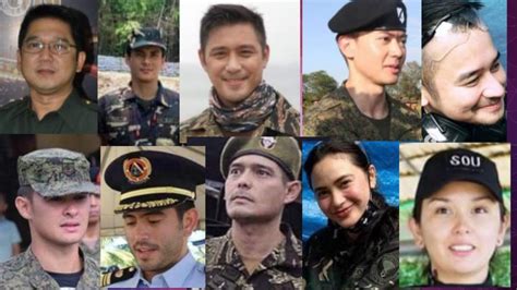 Kilalanin Ang Mga Sikat Na Artista Na Reservist Ng Philippine Army Airforce Marine At Navy