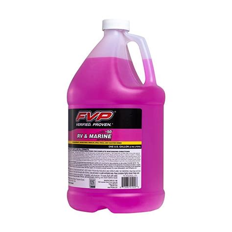 Rv And Marine Antifreeze Biodegradable Coolant Pink Antifreeze And Rv