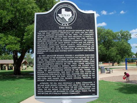 Maybe you would like to learn more about one of these? The Hill, George Stevens Park, Arlington, Texas Historical ...
