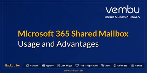 Microsoft 365 Shared Mailbox Usage And Advantages Bdrsuite