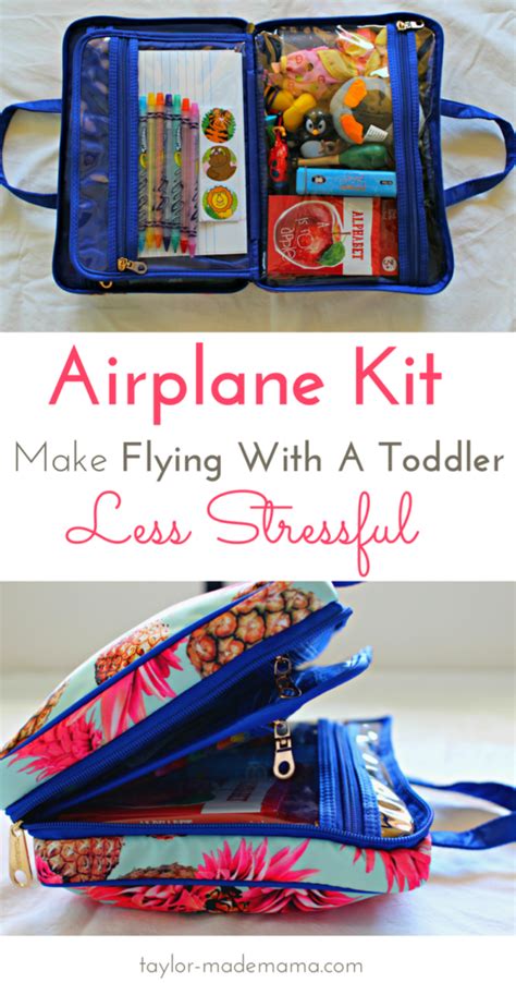 How To Entertain A Toddler On An Airplane Flight Free Checklist