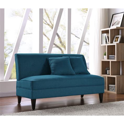Discover savings on small porch loveseat & more. Porch & Den Kensing Armless Loveseat | Sofas for small ...