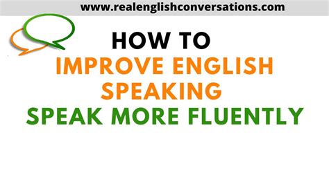 ⚡ How To Improve English Speaking Skills And Speak More Fluently Real