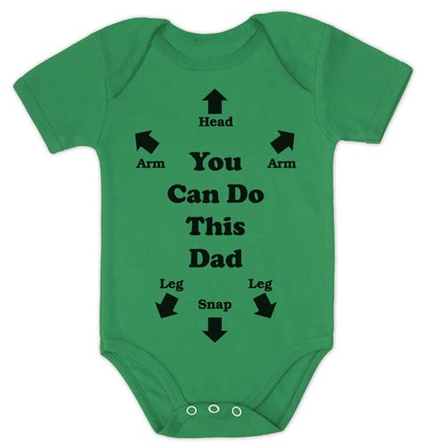 It is the best occasion to show their love for the baby and its family. YOU CAN DO THIS DAD Baby Bodysuit Baby Shower Gift ...