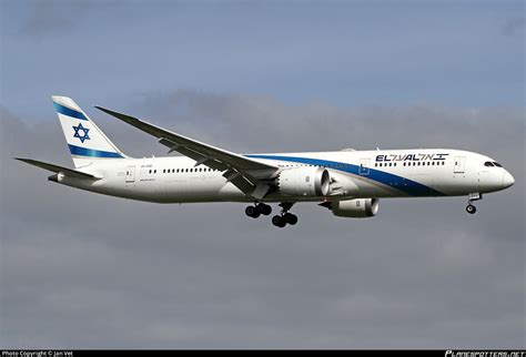 X Edd El Al Israel Airlines Boeing Dreamliner Photo By Jan Vet