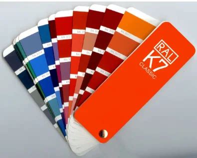 Tarjeta De Color Ral Tabla De Colores Clásica Ral K7 Buy Número De