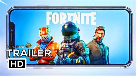 Fortnite Battle Royale Mobile Game Trailer 2018 Iphone X Gameplay Hd