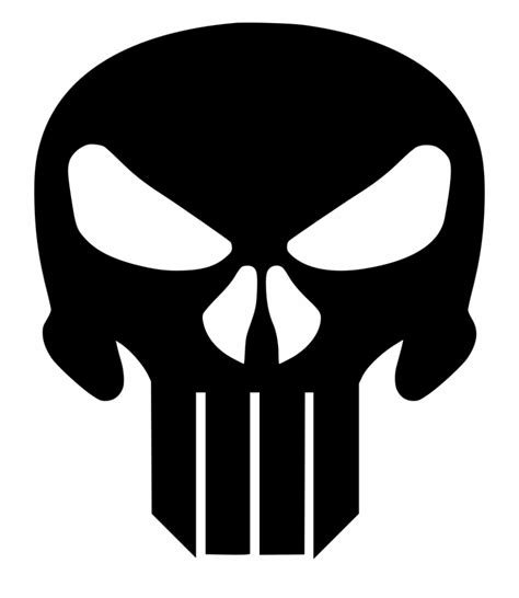 Punisher Skull Vector Image At Collection Of Punisher