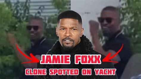 Jamie Foxx Clone Spotted On Yacht YouTube