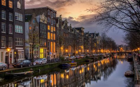 Amsterdam Sunset Wallpapers Wallpaper Cave