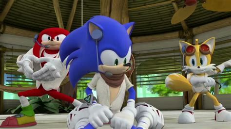 Sonic Boom Season 1 Episode 39 Battle Of The Boy Bands Backwards