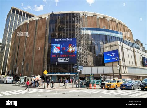 Entrance To Pennsylvania Station And Madison Square Garden New York