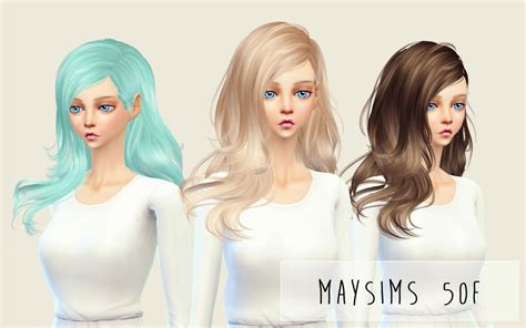 My Sims 4 Blog Maysims Hair Retexture By Daniparadise