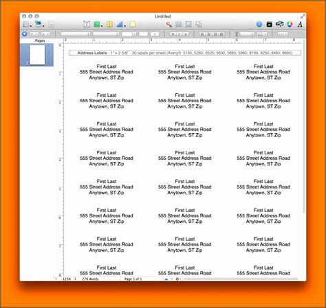 Just choose a template, customize your product. 7 Address Label Template for Mac - SampleTemplatess - SampleTemplatess