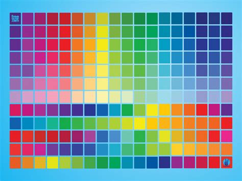 Color Swatches Vector At Collection Of Color Swatches