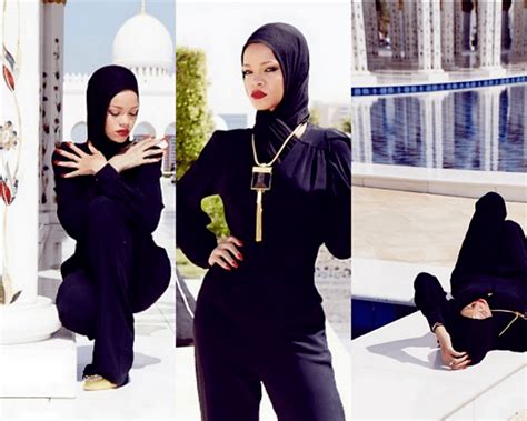 Rihanna Kicked Out Of Abu Dhabi Mosque Her World Singapore